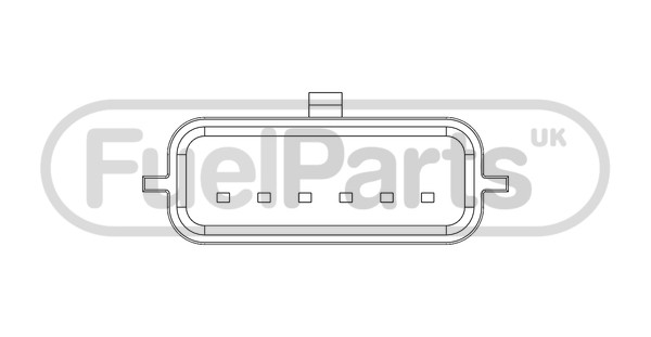 Датчик массового расхода воздуха - ДМРВ MAFS421OE FUELPARTS