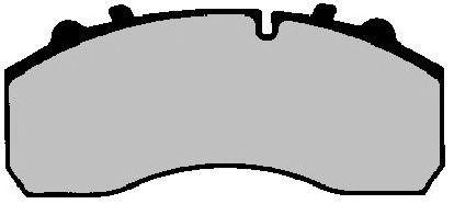 Колодки тормозные дисковые G6842 ABEX