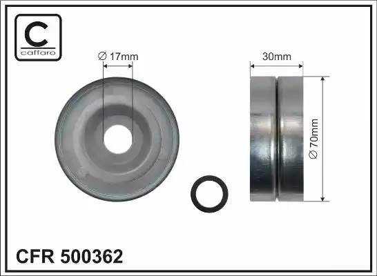 Ролик без натяж-ля 500362 CAFFARO