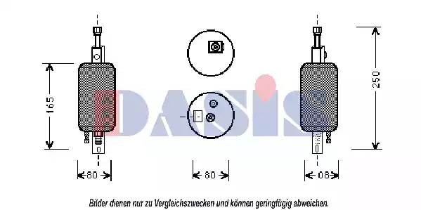Испаритель кондиционера 800010N AKS DASIS