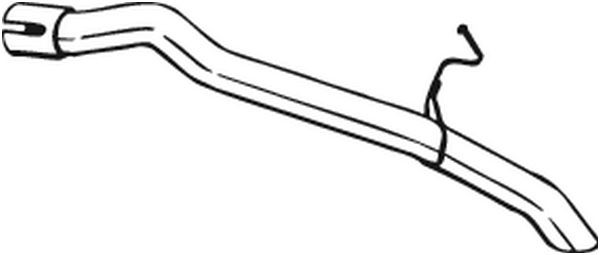 Труба приемная 840-001 BOSAL