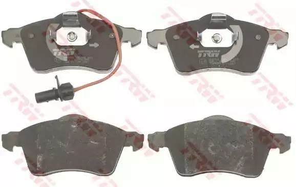 Колодки тормозные дисковые GDB1391 TRW LUCAS