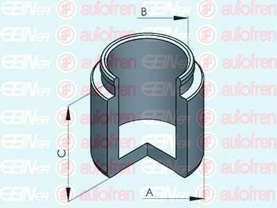 Поршень тормозного суппорта D025359 AUTOFREN SEINSA