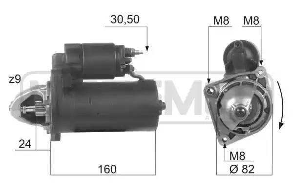 Стартер 220460 MESSMER