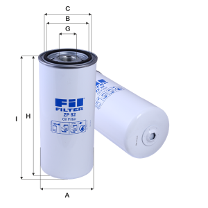 Фильтр масляный двигателя ZP 82 FIL FILTER