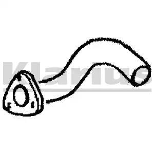 Труба системы выпуска ОГ 110194 KLARIUS