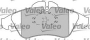 Колодки тормозные дисковые 597222 VALEO PHC