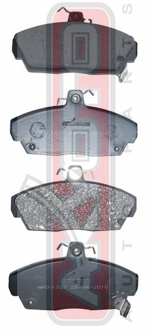 Колодки тормозные дисковые AKD-1337 AKYOTO