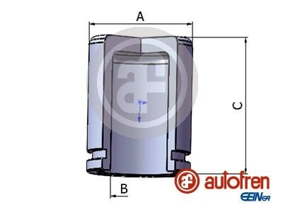 Поршень тормозного суппорта D025338 AUTOFREN SEINSA