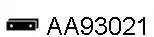 Резинка крепления глушителя AA93021 VENEPORTE