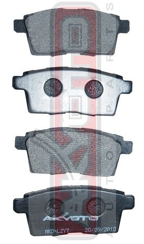 Колодки тормозные дисковые задние MAZDA 2006- CX-9 2007- AKD-L2Y7 AKYOTO