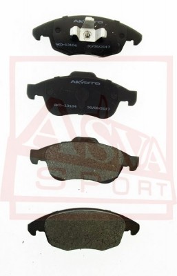 Колодки тормозные CITROEN CITROEN/PEUGEOT Berlingo 2005- C4 Grand Picasso 2006- C4 Picasso 2007- DS4 AKD-13104 AKYOTO