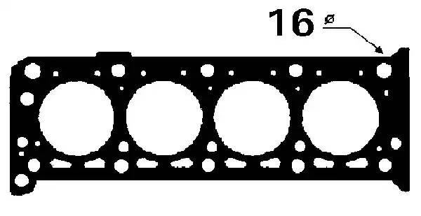 Прокладка ГБЦ CH5340 BG AUTOMOTIVE