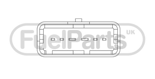 Датчик массового расхода воздуха - ДМРВ MAFS169M FUELPARTS