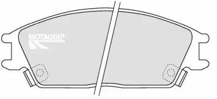 Колодки тормозные дисковые LVXL1191 MOTAQUIP