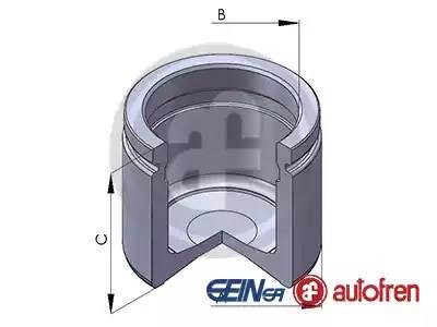 Поршень тормозного суппорта D025112 AUTOFREN SEINSA