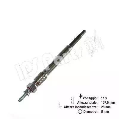 Свеча накаливания IDG116 IPS PARTS