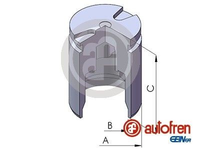 Поршень тормозного суппорта D02525 AUTOFREN SEINSA