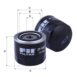 Фильтр масляный двигателя ZP 566 B FIL FILTER