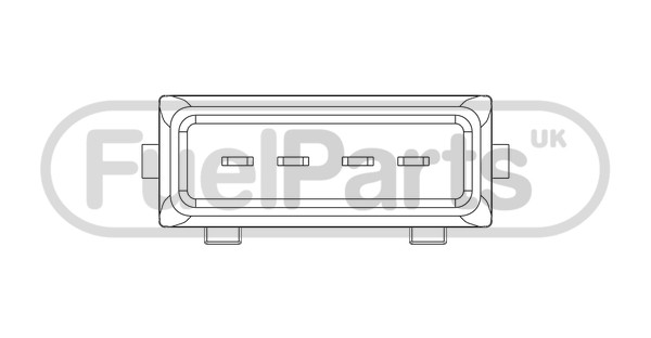 Датчик массового расхода воздуха - ДМРВ MAFS082OE FUELPARTS