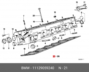 Прокладки ДВС (комплект) 11 12 9 059 240 BMW