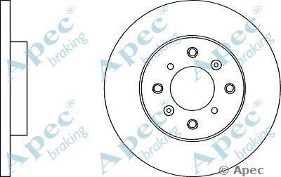 Деталь DSK3069 APEC BRAKING