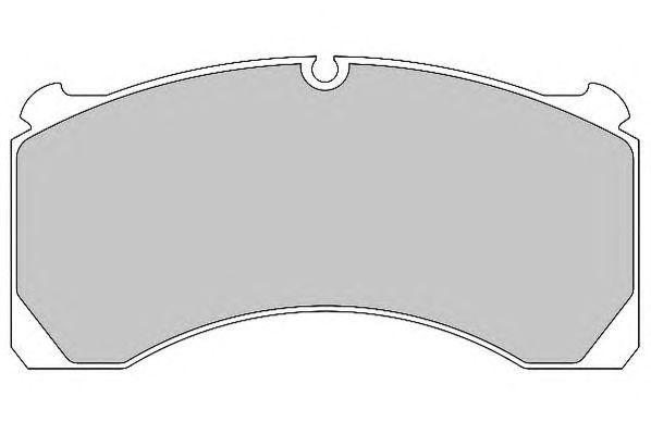 Колодки тормозные дисковые G6926 ABEX