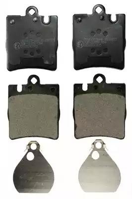Колодки тормозные дисковые B110877 DENCKERMANN