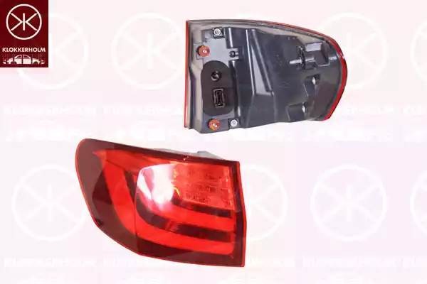 Фонарь задний 00670721 KLOKKERHOLM