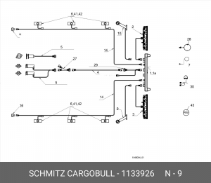 Деталь 1133926 SCHMITZ CARGOBULL