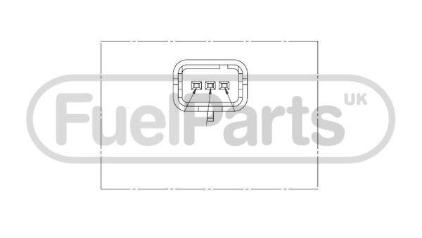 Датчик положения распредвала CS1654 FUELPARTS