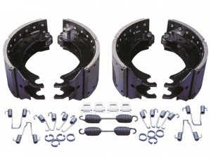 Накладки тормозные барабанных колодок (комплект) 0980107390 BPW