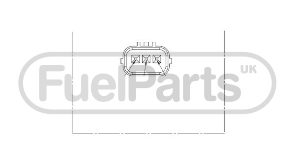 Датчик положения распредвала CS1837 FUELPARTS