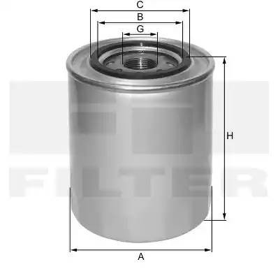 Фильтр масляный двигателя ZP 527 FIL FILTER