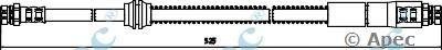 Шланг тормозной HOS3716 APEC BRAKING
