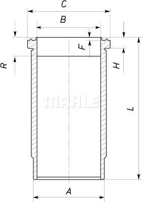 Деталь 043 LD 00103 000 MAHLE KNECHT