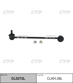 Стойка переднего стабилизатора левая Hyundai COUPE 2001-2008 CL0272L CLKH-28L CTR