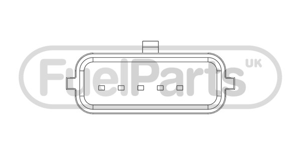Датчик массового расхода воздуха - ДМРВ MAFS247OE FUELPARTS