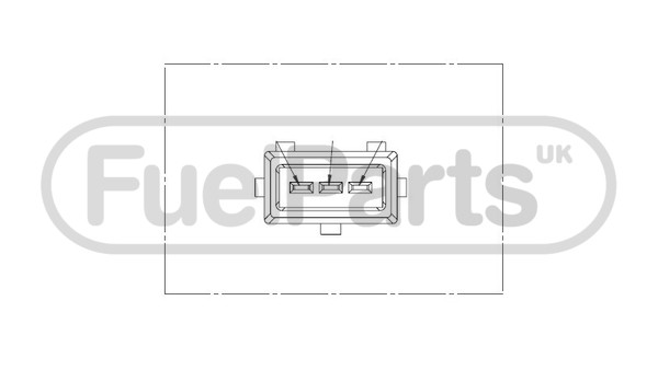 Датчик положения коленвала CS1014 FUELPARTS
