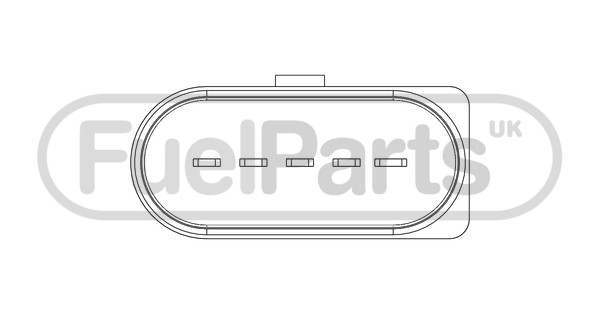 Датчик массового расхода воздуха - ДМРВ MAFS428OE FUELPARTS