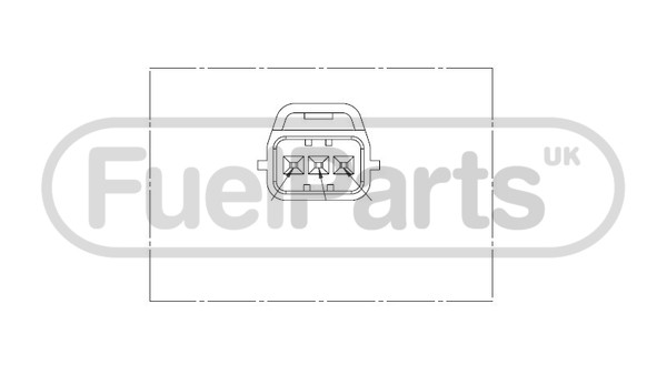 Датчик положения коленвала CS1817 FUELPARTS