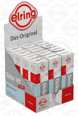 Герметик 70 мл не содержающий растворителя  УФ-стойкий  силикон  Область температуры от: -60 °С  Диа 527.291 ELRING