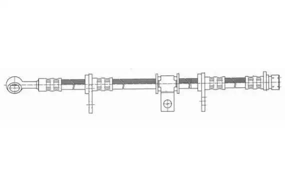 Шланг тормозной J3704012 H B JAKOPARTS NIPPARTS