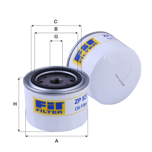 Фильтр масляный двигателя ZP 527 FIL FILTER