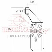 Трещотка тормозного вала TT7002593 TRUCKTECHNIC