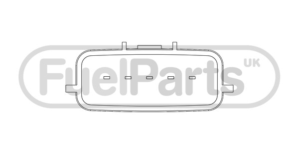 Датчик массового расхода воздуха - ДМРВ MAFS153OE FUELPARTS