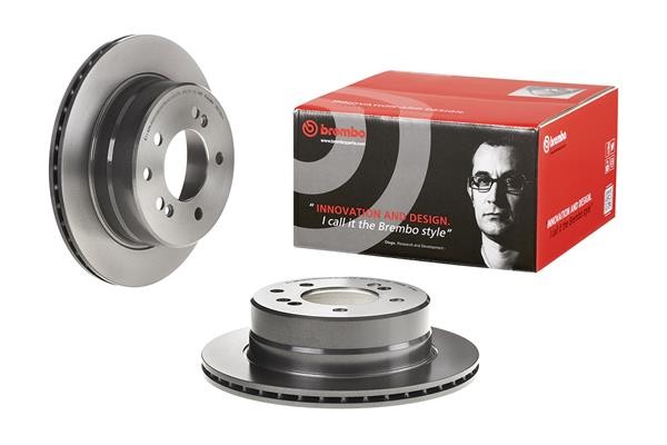 Диск тормозной задн. с УФ покрытием SSANGYONG RODIUS I 05/05-> / SSANGYONG RODIUS II 06/13-> / SSANG 09E16811 BREMBO