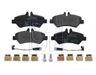 Колодки тормозные дисковые 03.120.8700.145 TEMPLIN