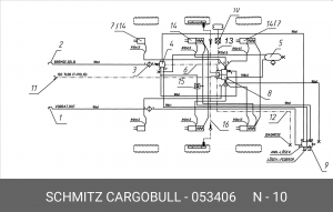Деталь 053406 SCHMITZ CARGOBULL
