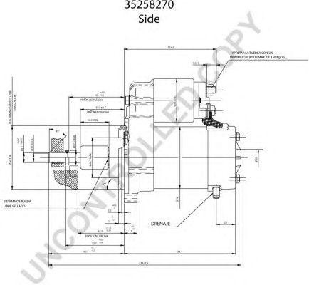 Стартер 35258270 PRESTOLITE ELECTRIC